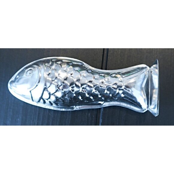 SIX Mini Fish Molds - Tin Plated Salmon Mousse Molds Tins - Jello Gelatin Molds - Picture 2 of 3